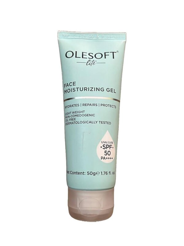 Olesoft Lite Face Moisturizing Gel SPF 50 – Oil-Free Moisturizer