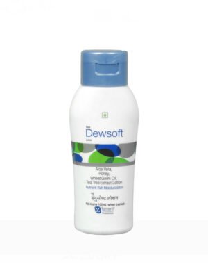New Dewsoft Lotion with Aloe Vera, Honey, Wheat Germ Oil & Tea Tree Extract