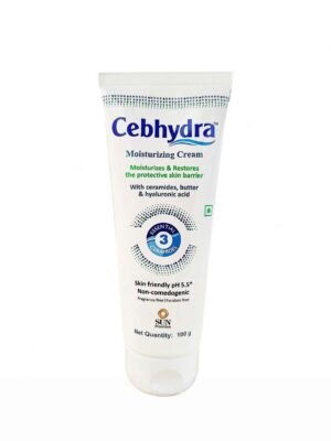 Cebhydra Cream – Restores Skin Barrier with Ceramides, Butter & Hyaluronic Acid | 100ml