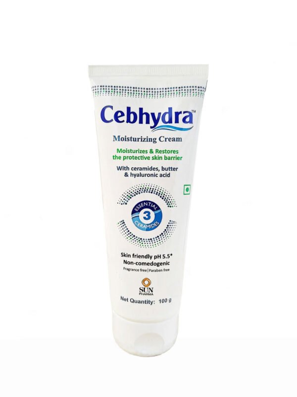 Cebhydra Cream – Restores Skin Barrier with Ceramides, Butter & Hyaluronic Acid | 100ml