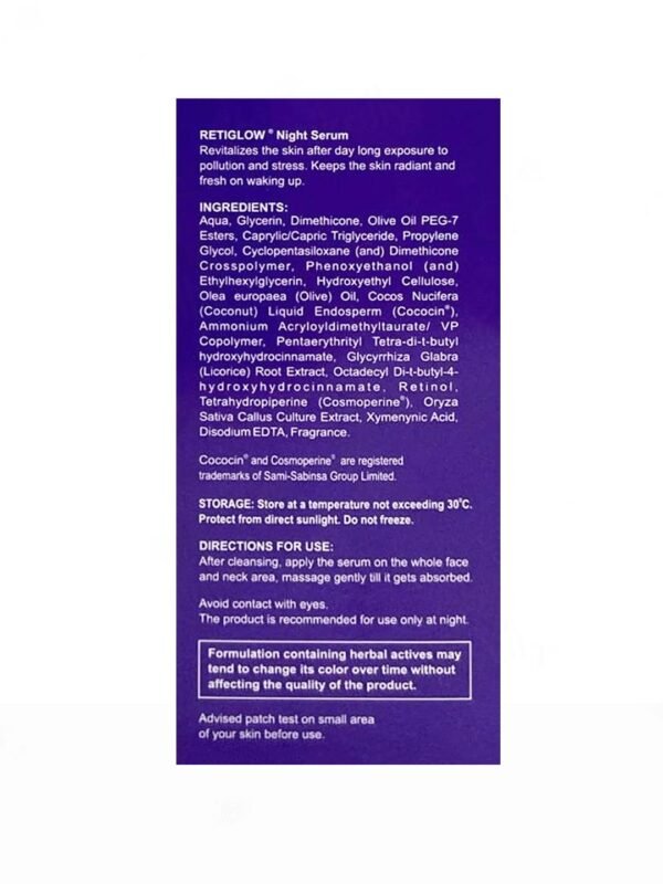 Retiglow Night Serum