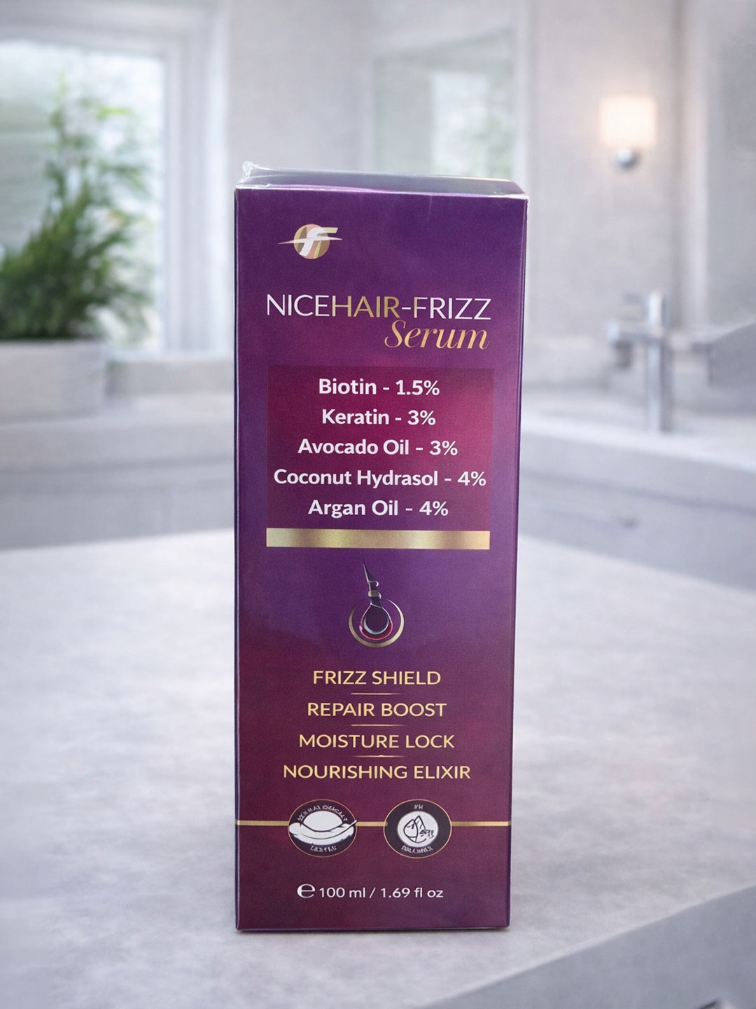 Nicefrizz-1 NiceHair Frizz (ANTI FRIZZ HAIR SERUM) - Image 1